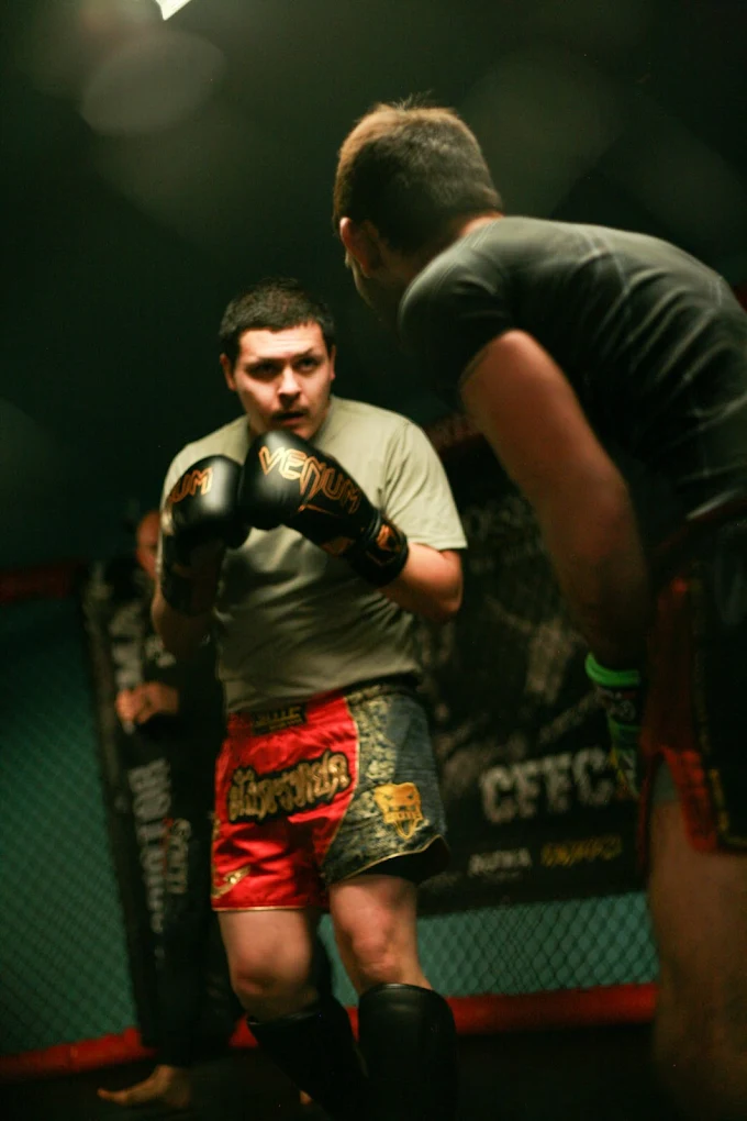 Muay Thai training at Fearless MMA
