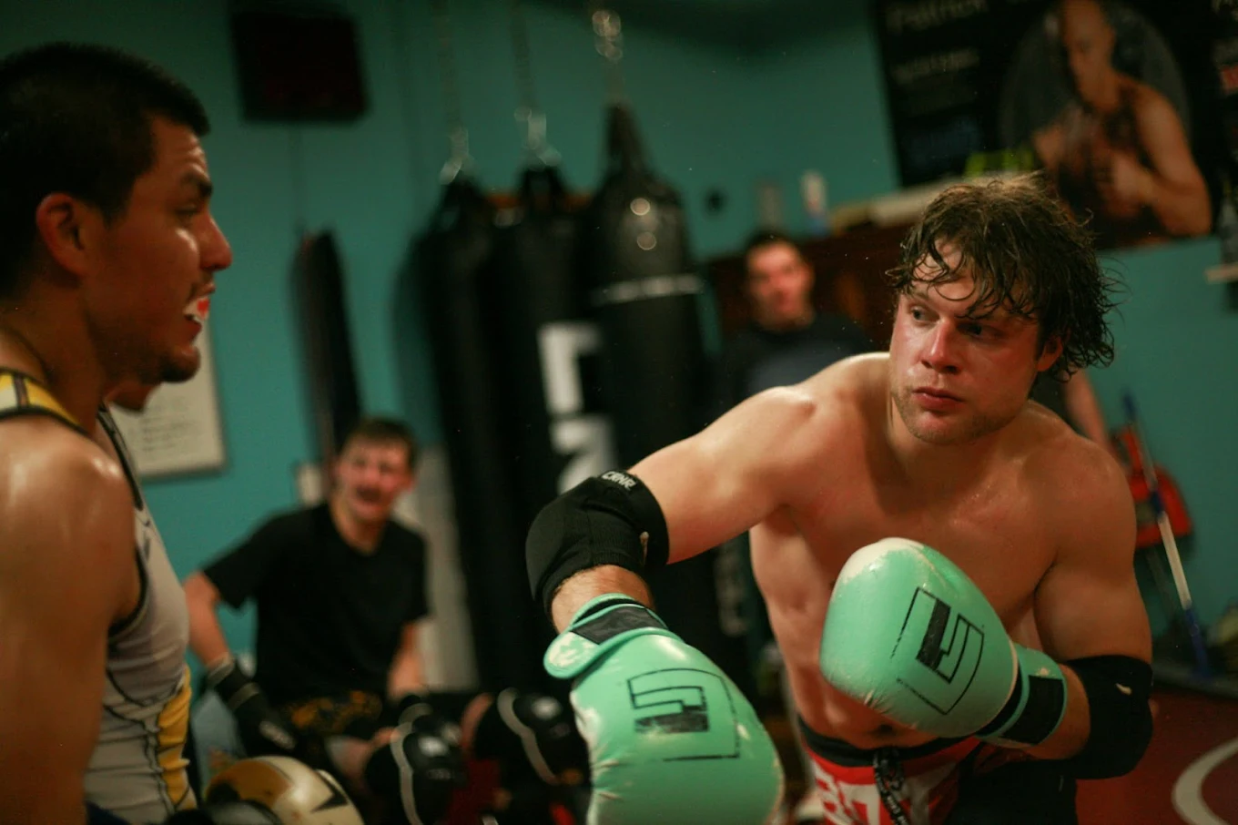 Kickboxing training at Fearless MMA
