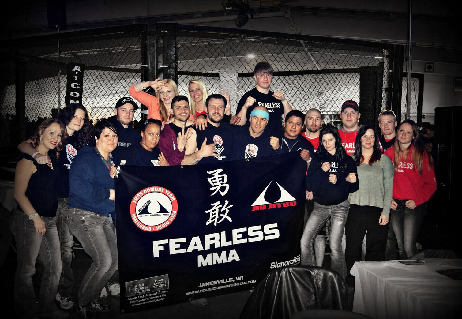 Fearless MMA members and coaches